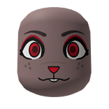 Dess December Holiday Face Head (Red) [Deltarune]