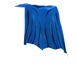 Destory Blue raspberry cape