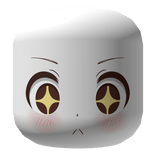 Determined Brown Star Eyes Excited Hungry Anime