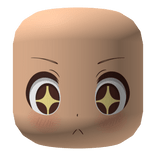 Determined Brown Star Eyes Excited Hungry Anime