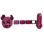 DEVIL HEAD AND HORNS