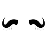 Devil Horns With Straps