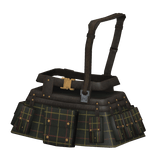 Devil Huntress Harness (Green Plaid)