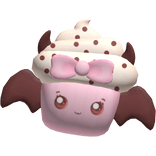 𑣲 devil's little baker halloween cupcake treat