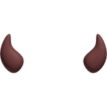 𑣲 devil's little baker halloween horns