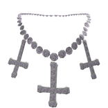 Diamond Crossed Necklace (3.0)
