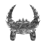 Diamond Dust Crystalforge Spiked Crown Horns