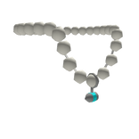 Diamond Gem Pearl Necklace