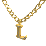 Diamond L Necklace