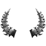 Diamond Spiked Demon Horns