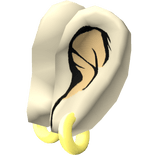 Dio Manga Earrings Ears