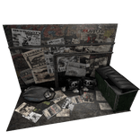 dirty alleyway BACKGROUND