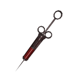 Dirty Horror Nurse Syringe Head