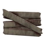 Dirty Left White Arm Bandage