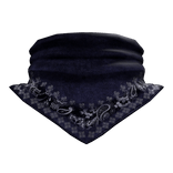 Distressed Bandana Scarf Mask (Purple)