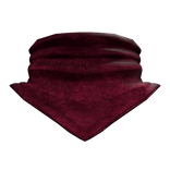 Distressed Bandana Scarf Mask (Royal Red)