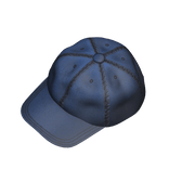 Distressed Blue Cap