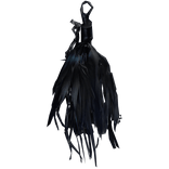 Distressed Dark Feather Waist Chain 1.0