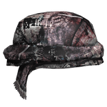 Distressed Emo Chrome Keffiyeh Headwrap