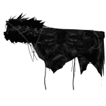 Distressed Fur Vkei Sword Waist Wrap | Gaian