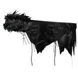 Distressed Fur Vkei Sword Waist Wrap | Gaian