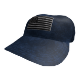 Distressed Navy Blue Tactical Trucker Cap