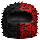 distressed ski mask