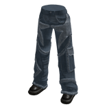 Distressed Star Jeans