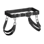 Distressed Suspender Waist Straps