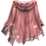 Distressed Torn Cape