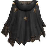 Distressed Torn Cape