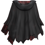 Distressed Torn Cape