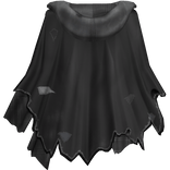 Distressed Torn Cape