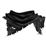 Distressed Torn Scarf - Black