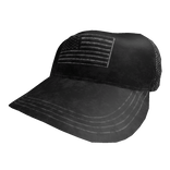 Distressed Urban Black Tactical Trucker Cap