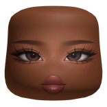 Doe eye Pretty Girl Makeup Face Mask Brown