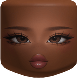 Doe eye Pretty Girl Makeup Face Mask Brown