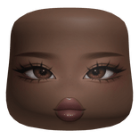 Doe eye Pretty Girl Makeup Face Mask Brown