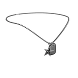 Dog Tag/Star Pendant