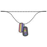 Dogtags (Bigender Pride Flag)