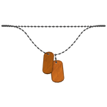 Dogtags (Orange)