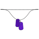 Dogtags (Purple)