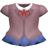 doki school uniform club cosplay