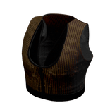 Grunge vest crop top [Yellow]