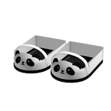  ୨ৎ: doll black panda mary janes kawaii cutecore