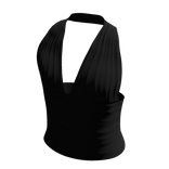 Doll Halter Top Black