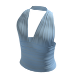 Doll Halter Top Blue