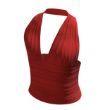 Doll Halter Top Red