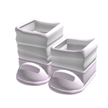 ♡‿ doll shoes with leg warmers in pink