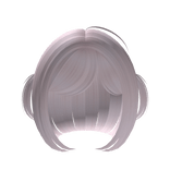 ꒰ dollette bob with small pigtails in light pink